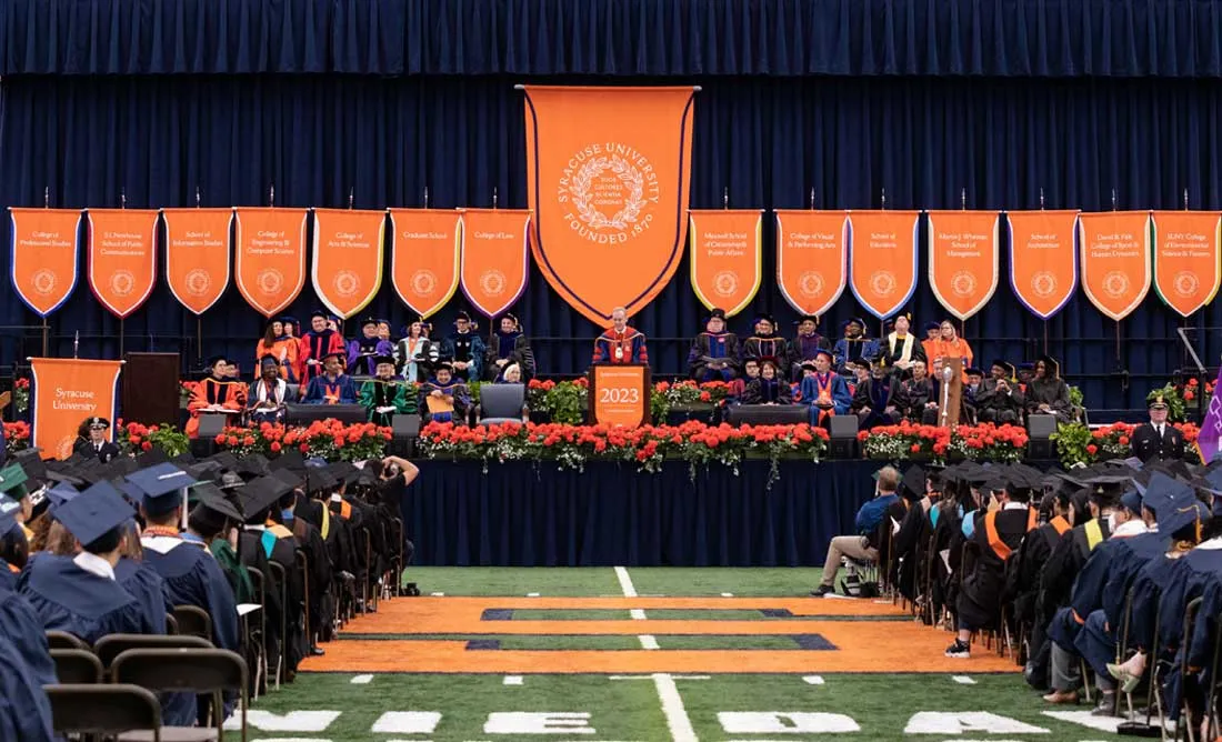 commencement at dome