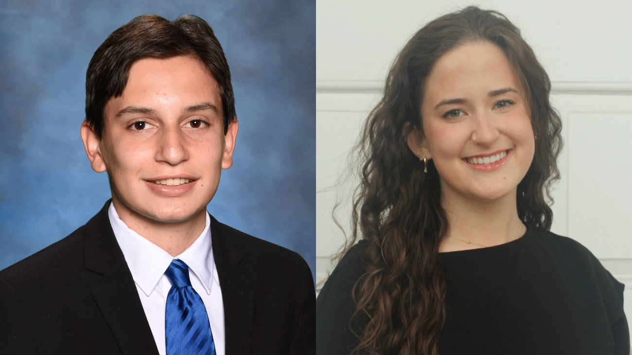 headshots Daniel Baris and Rylie DiMaio
