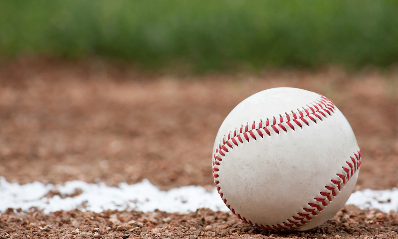 baseball on field