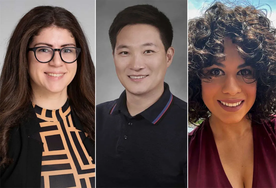 headshots of