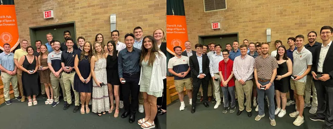 2023 students who received awards from SPM