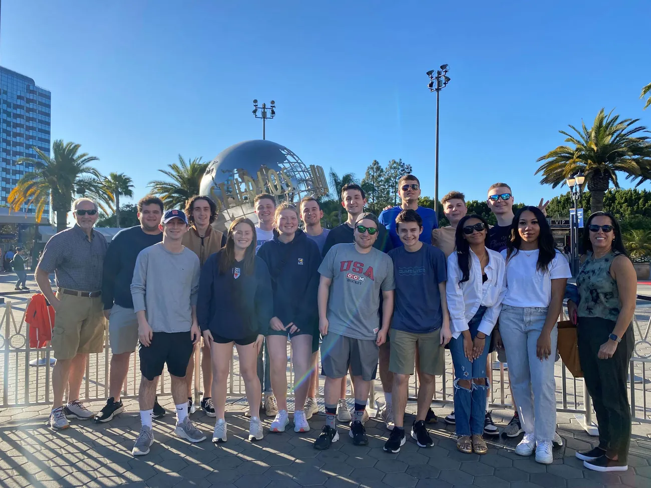 SPM faculty and staff at City Walk