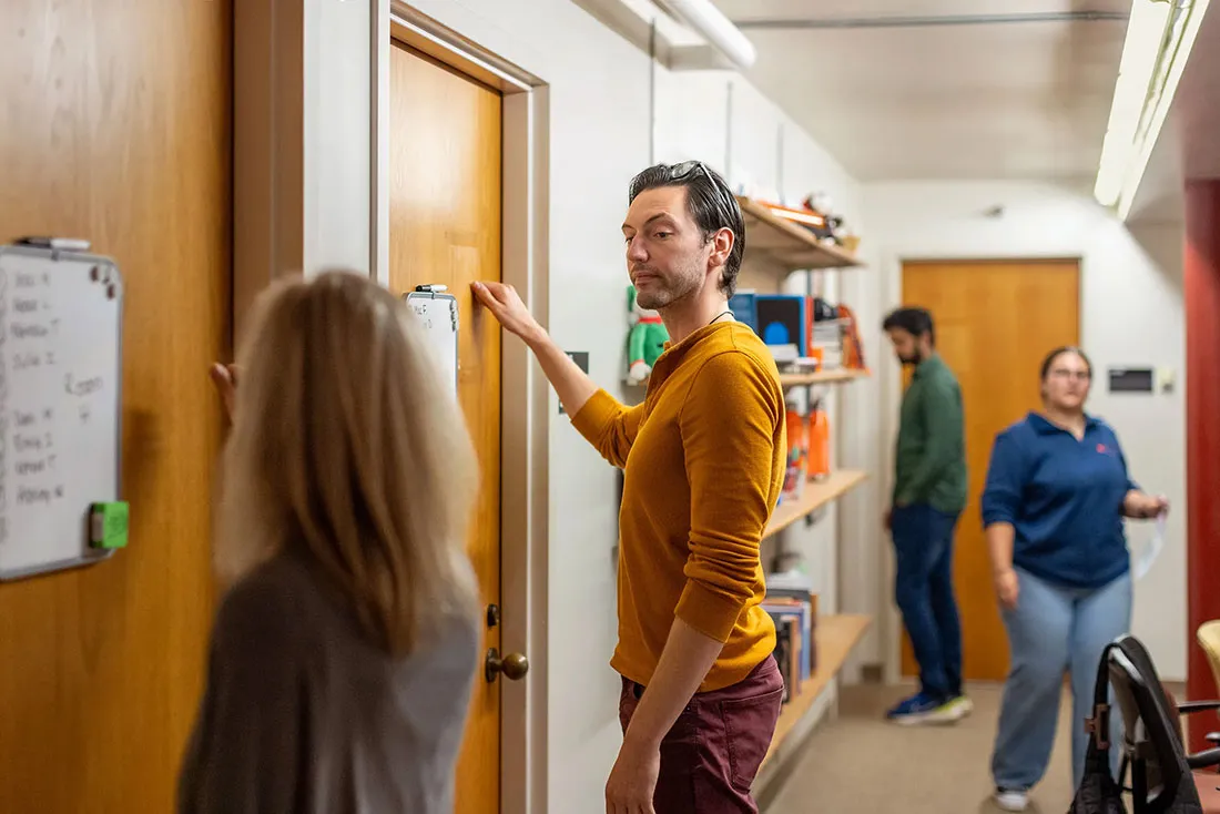 people knocking on doors