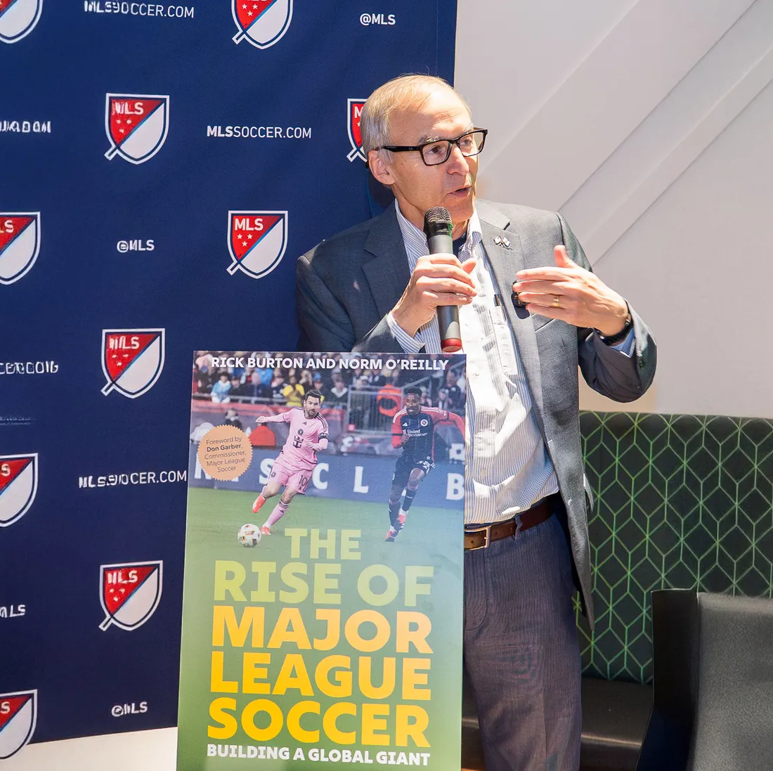 Rick Burton at book signing